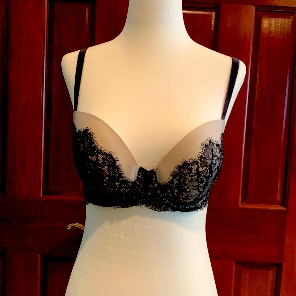 Victoria’s Secret Dream Angels Black Nude Bra